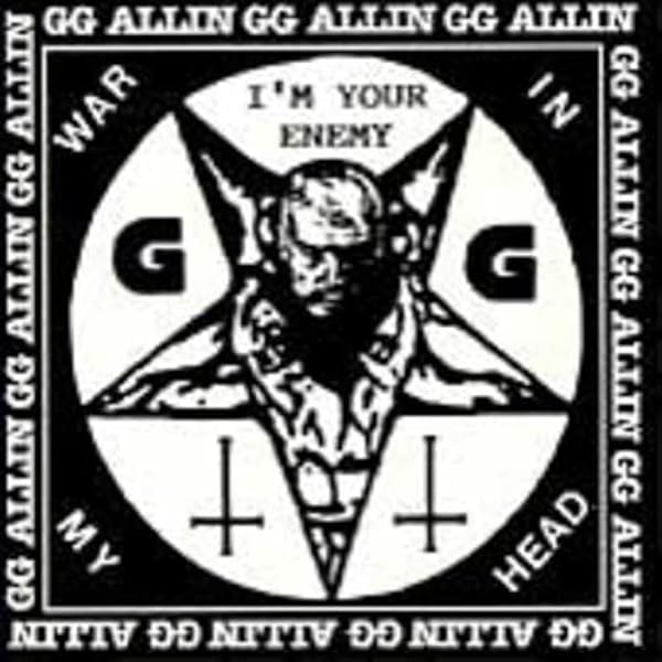 全身ハードコア GGアリン('94米) Gg Allin, G.G. Allin, G.G. Allin, George Sulley, Gerard Cosloy